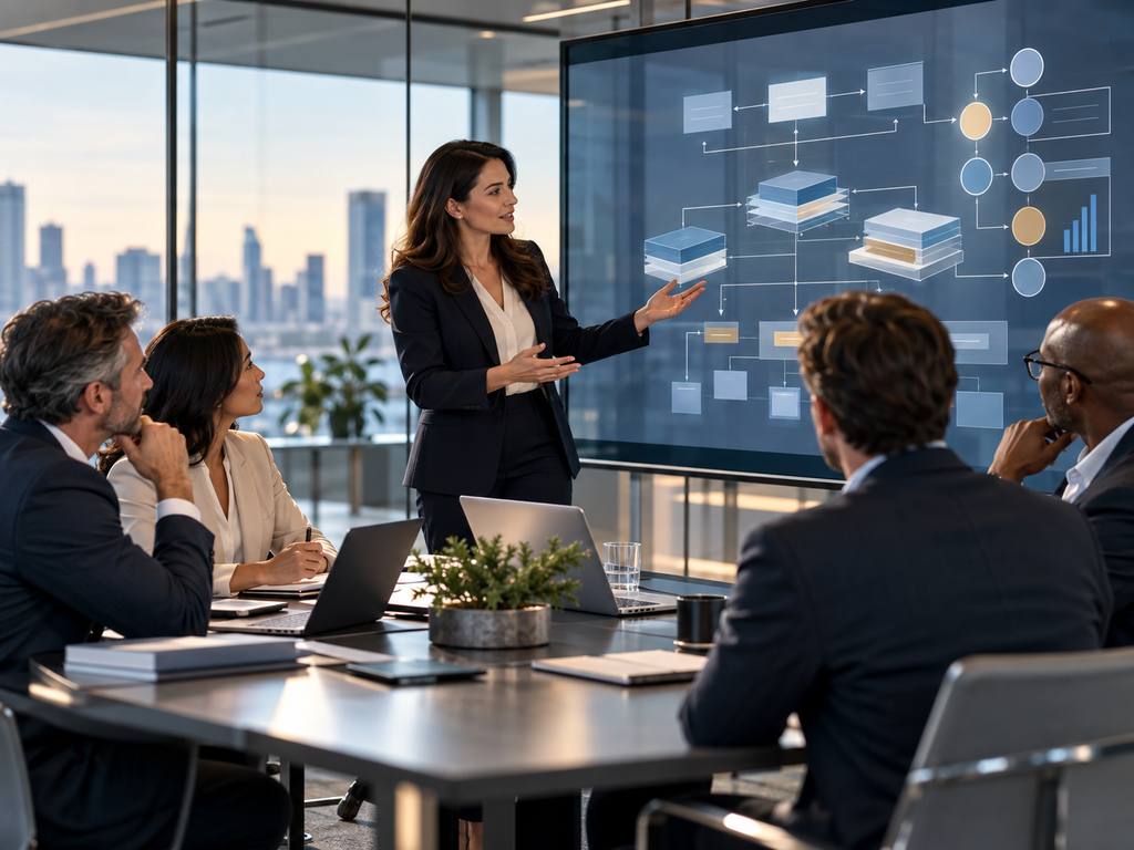Operational strategy session connecting performance, process, and business priorities